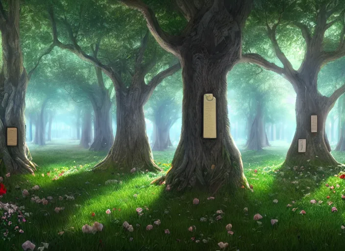 Enchanted Forest Missing Moment Illustration