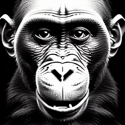 Image similar to a monkey eating a banana ; typography; intricate details; soft lighting; high definition; sharp focus; digital art; attractive features; drawn by Hirohiko Araki; trending on artstation; bust up portrait, made by Stanley Artgerm Lau, WLOP, Rossdraws, James Jean, Andrei Riabovitchev, Marc Simonetti, Yoshitaka Amano, ArtStation