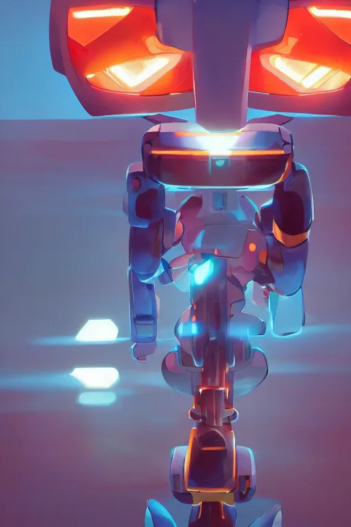 Image similar to metabots medabots medarotto medarot robot minimalist comics, behance hd by jesper ejsing, by rhads, makoto shinkai and lois van baarle, ilya kuvshinov, rossdraws global illumination ray tracing hdr radiating a glowing aura