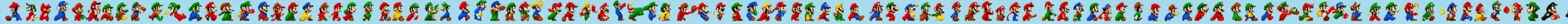 Image similar to super mario bros 1 9 8 5, mario sprite sheet walk cycle, full body, pixel art, nintendo official media, white background