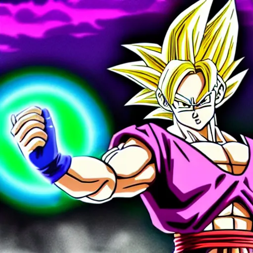 Image similar to Dragon ball z Cell ballin'