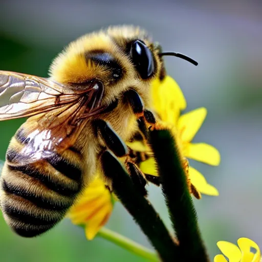 Image similar to beyonce as a honey bee