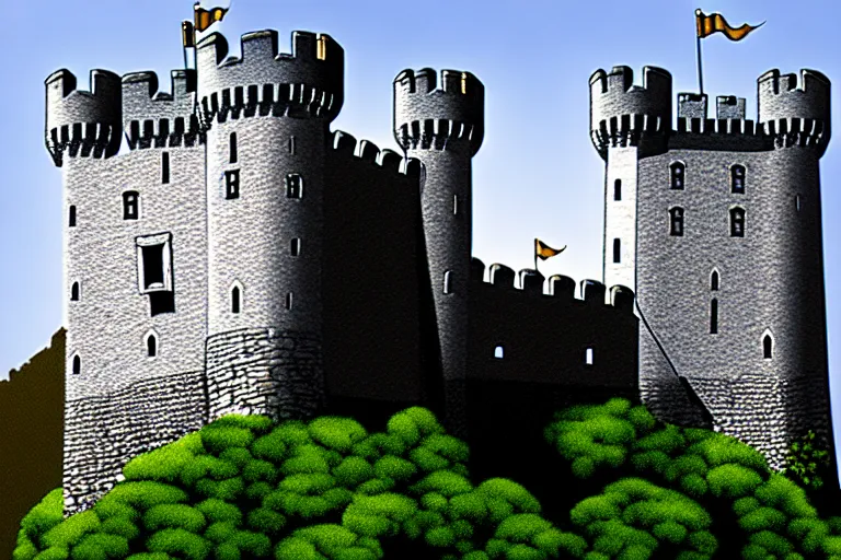 Image similar to a castle