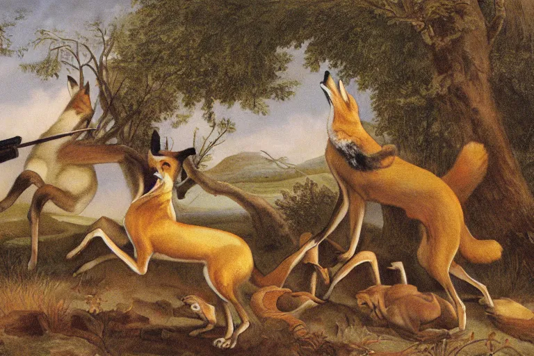 Image similar to fox hunt by randolph