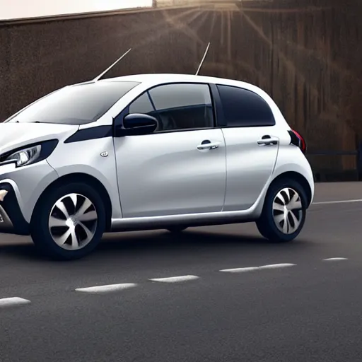 Image similar to peugeot 1 0 8 on the road, 2 0 2 2 released concept model