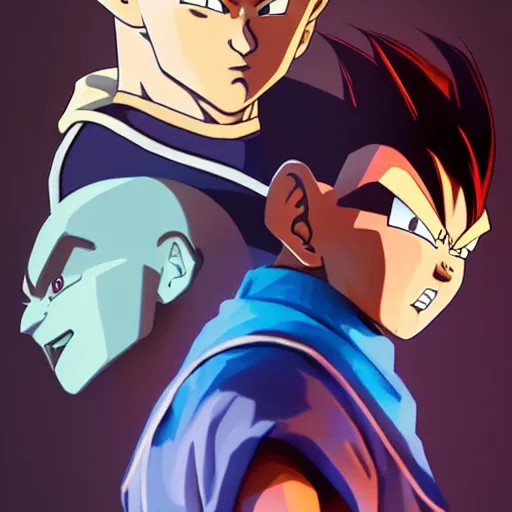 Image similar to face icon stylized minimalist dragon ball gt, loftis, cory behance hd by jesper ejsing, by rhads, makoto shinkai and lois van baarle, ilya kuvshinov, rossdraws global illumination