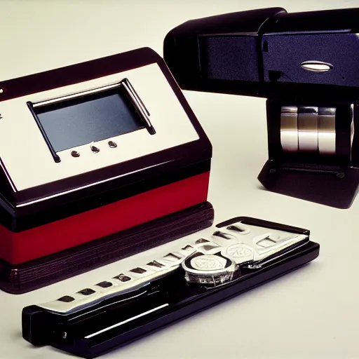 Image similar to executive toy. professional product photo. cinestill 1 9 8 0