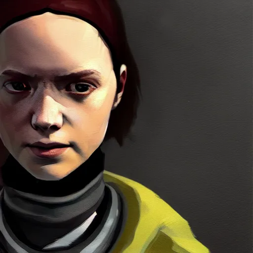 portrait photo of alyx vance from half - life, Stable Diffusion