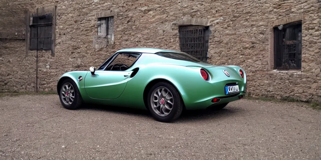 Image similar to “1960s Alfa Romeo 4c”