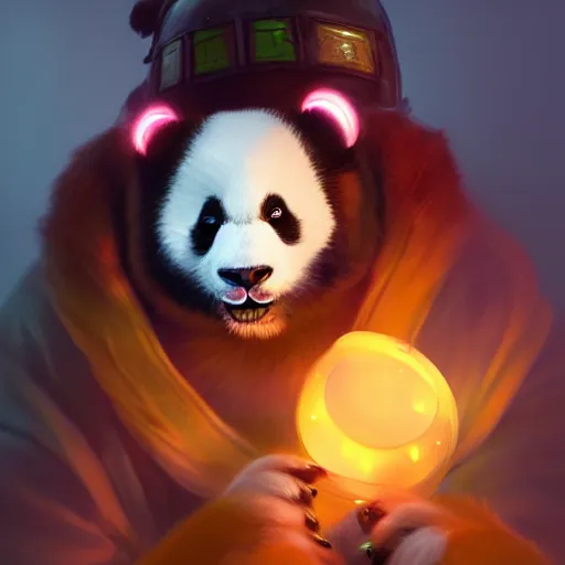 Image similar to A portrait of a Panda-Girl, huggy wuggy from poppy playtime video game, fullbody, ultra high detailed, glowing lights, oil painting, Greg Rutkowski, Charlie Bowater, Beeple, unreal 5, DAZ, hyperrealistic, octane render, RPG portrait, dynamic lighting, fantasy art, beautiful face