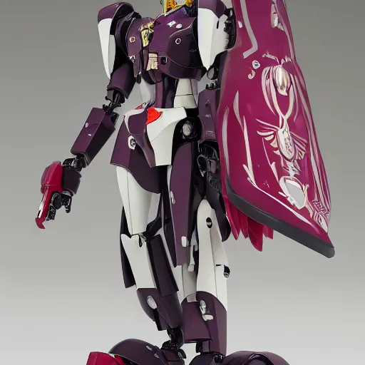 Prompt: futuristic lamprocapnos spectabilis mecha bleeding heart body, sepals forming helmet, floral details, lamprocapnos, 8 k hd resolution, barbatos gundam with floral inlay, bandai box art, star wars, makoto kobayashi, frank gehry, raymond swanland