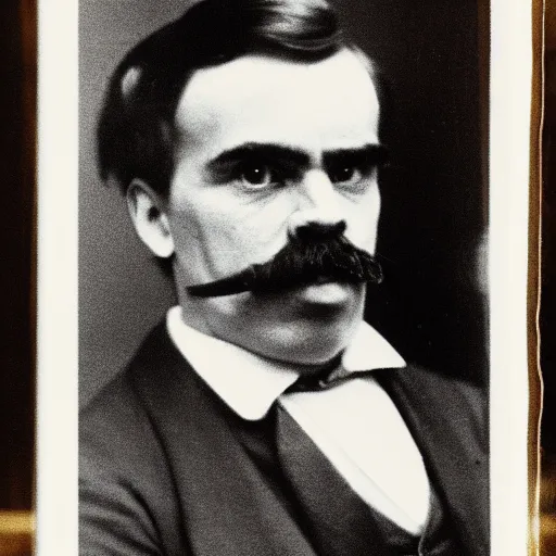 Image similar to 3 5 mm portrait of friedrich nietzsche