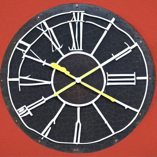 Image similar to clock with 5 hands