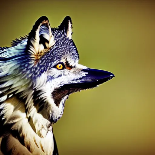 Image similar to bird - wolf, nature photography