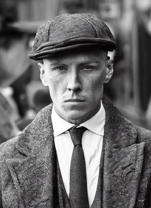 Image similar to Shelby Peaky Blinder In the Year 2020
