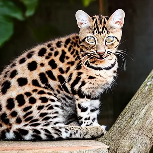 Prompt: a leopard cat called leonard