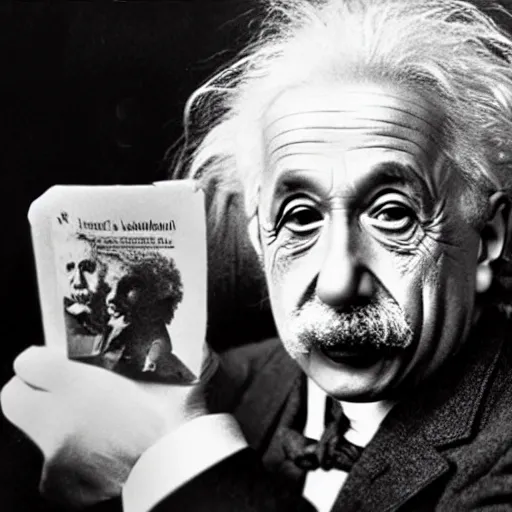 Image similar to einstein in the year 2 0 5 0, photograph