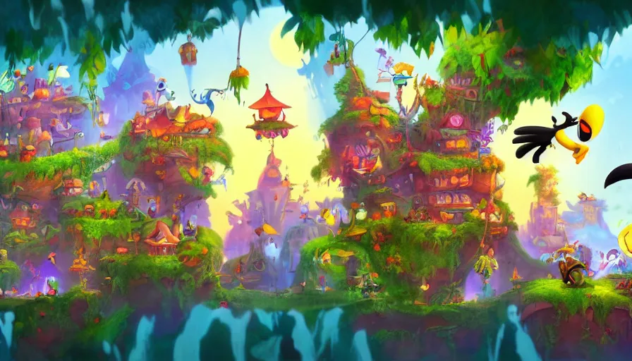 Rayman  Rayman legends, Game art, Concept art