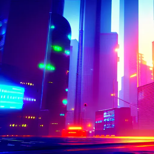 Image similar to cyberpunk city, octane render, volumetric light, realistic, hdr, cinematic