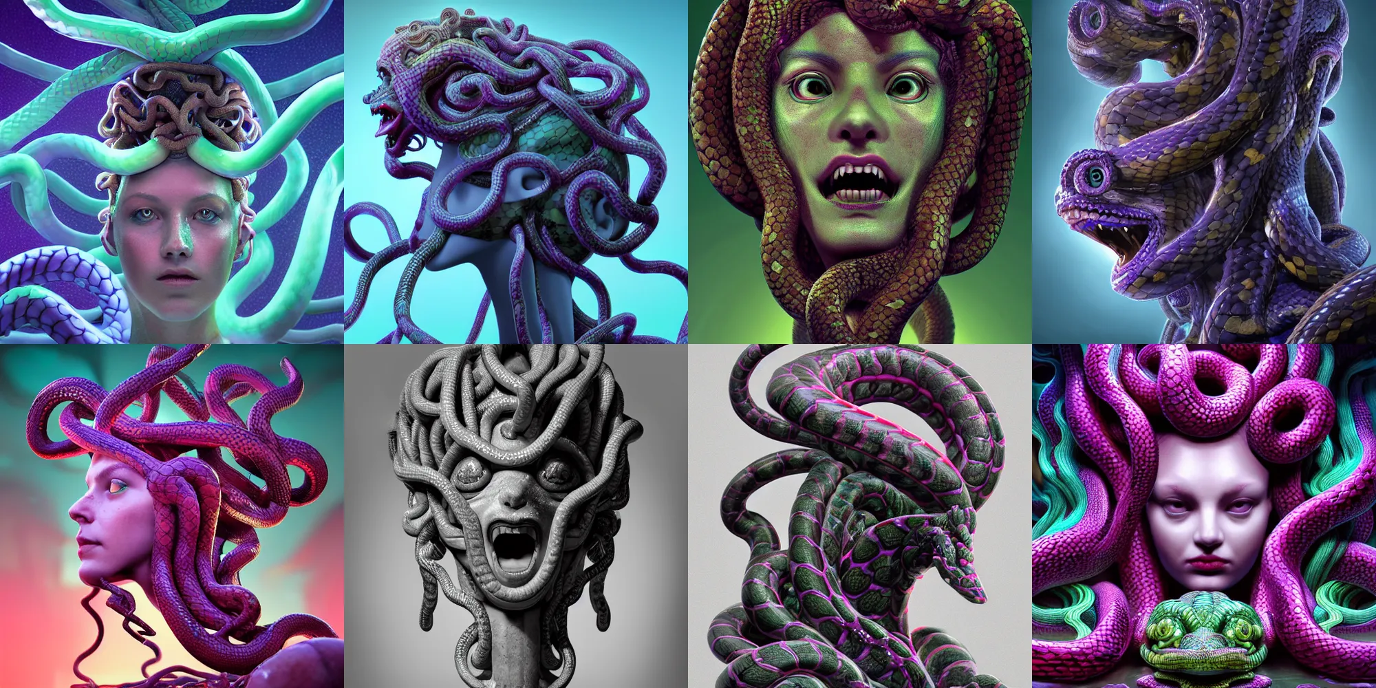 Medusa gorgon hi-res stock photography and images - Alamy