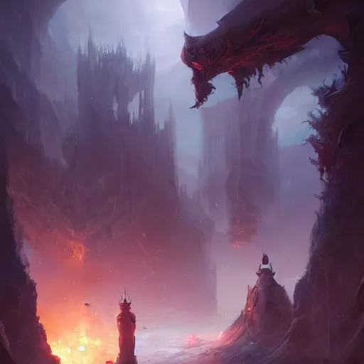 Image similar to fantasy portal by ross tran matte painting greg rutkowski digital art