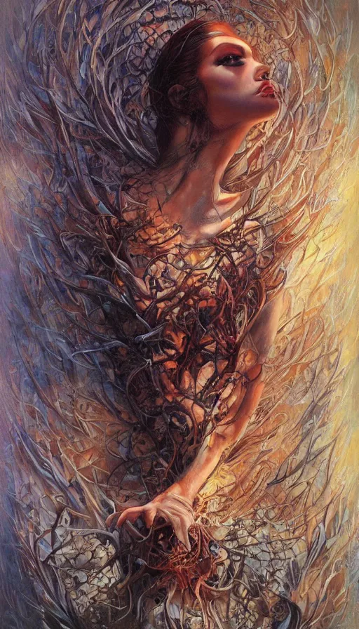 Image similar to The end of an organism, by Karol Bak