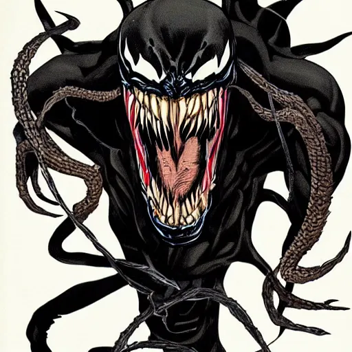 Image similar to venom by todd mcfarland