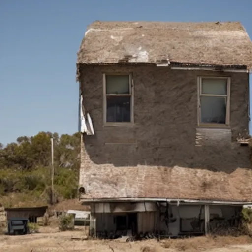 Prompt: the last house on earth