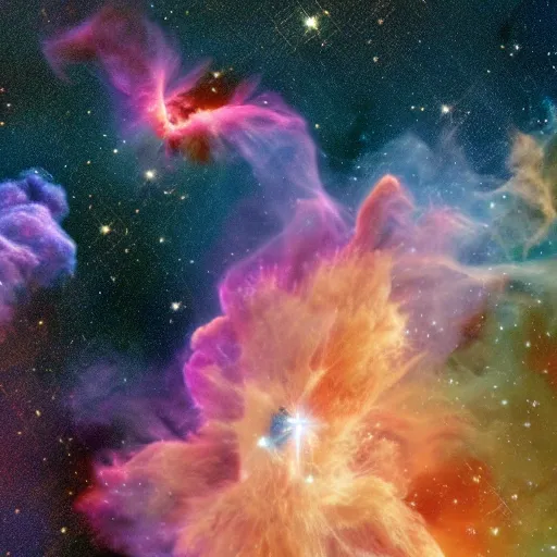 Image similar to the chicken nebula