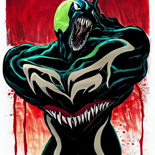 Image similar to venom by todd mcfarland