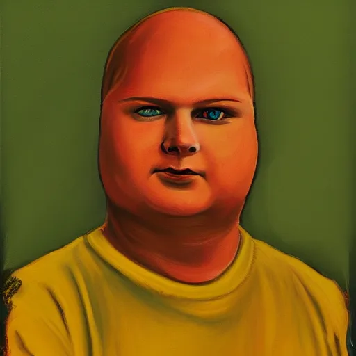 Prompt: bobby hill, portrait, by govardhan