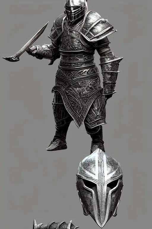 Image similar to king legends knight warrior helmet skyrim mask elder scrolls v nordic armor bethesda adam adamowicz illustration character design concept hardmesh zbrush central