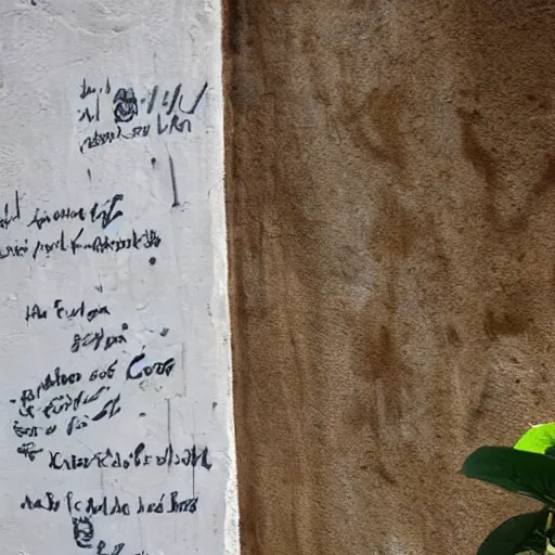 Image similar to Inscription JungleTea on a wall