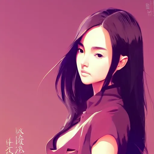 Image similar to a beautiful young japanese natalie portman alluring instagram model in crop top, by guweiz and wlop and ilya kuvshinov and artgerm and makoto shinkai and studio ghibli, symmetrical eyes, aesthetic, gorgeous, stunning, alluring, attractive, artstation, deviantart, pinterest, digital art