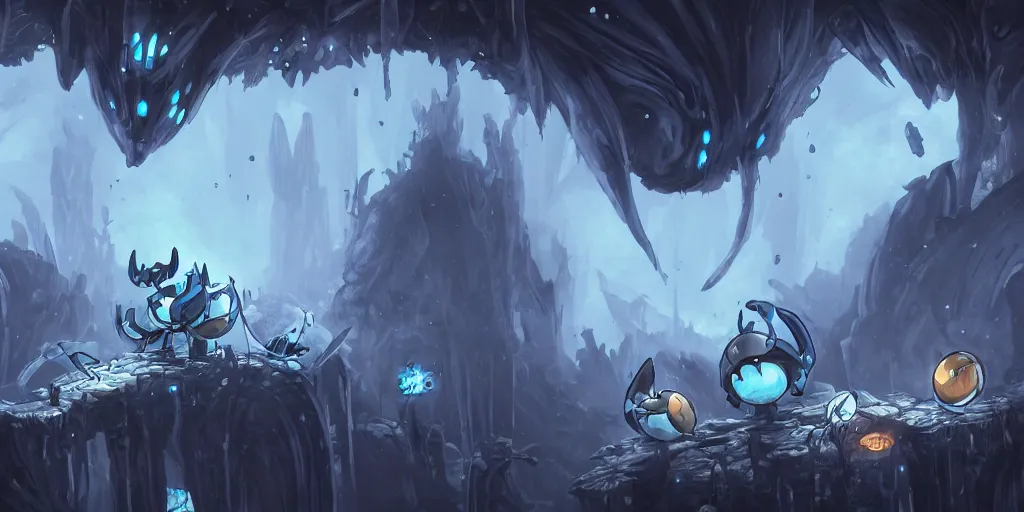 Image similar to 2 d metroidvania map hollow knight inspired platform, concept art, digital painting, trending on artstation, highly detailed, epic composition, 8 k uhd