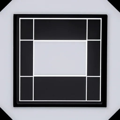 Prompt: vantablack square, minimal, oled, background
