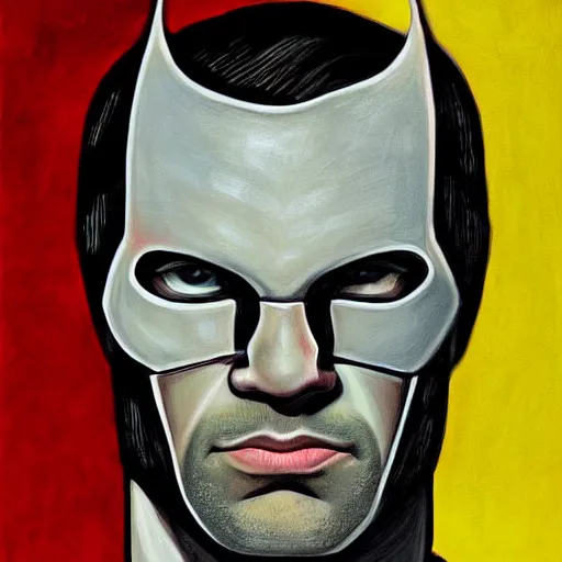 Prompt: detailed portrait of daredevil, symmetrical face, painting by greg ruthowski