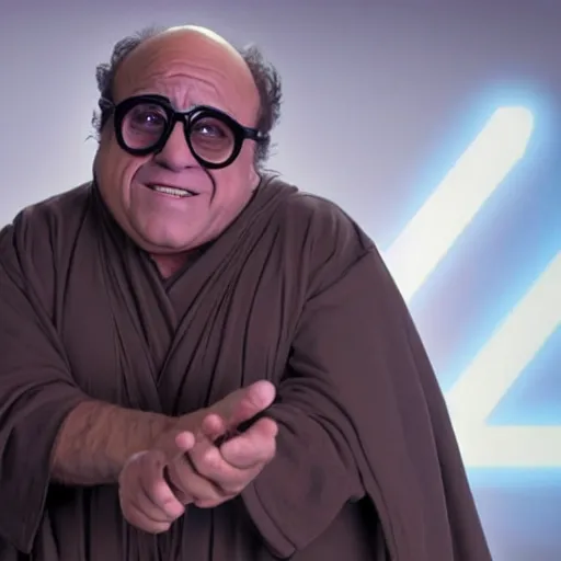 Image similar to danny devito in star wars, 8k resolution, full HD, cinematic lighting, award winning, anatomically correct