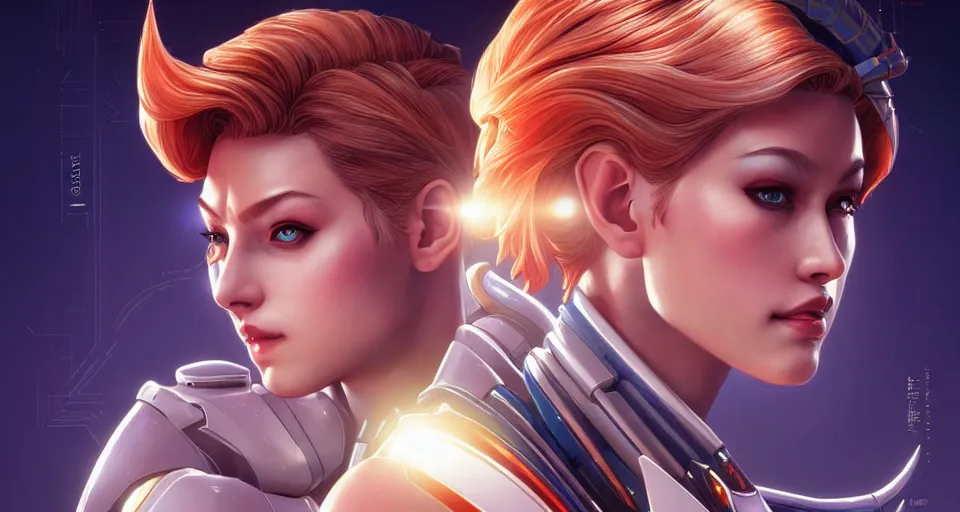 Image similar to symmetry!! portrait of sailor uranus! alien in the style of horizon zero dawn, machine face, intricate, elegant, highly detailed, digital painting, artstation, concept art, smooth, sharp focus, illustration, art by artgerm and ross tran and greg rutkowski and alphonse mucha, 8 k