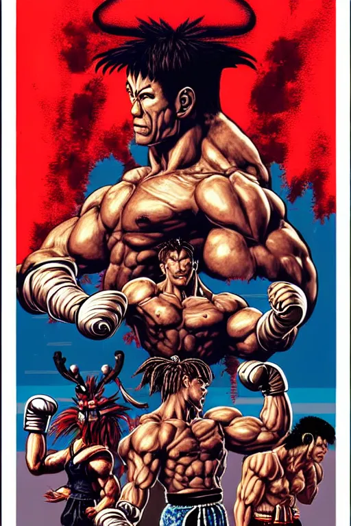 Image similar to extreme long shot. 8 bit nes graphics. antropomorphic muscular masculine wolf. kickboxer fighter, in shorts. wolf head. fine details, very sharp, art from nes game cartridge, 8 0's, vhs artefacts, vaporwave style, marc simonetti and hermann nitsch. streetfighter, kung fury movie