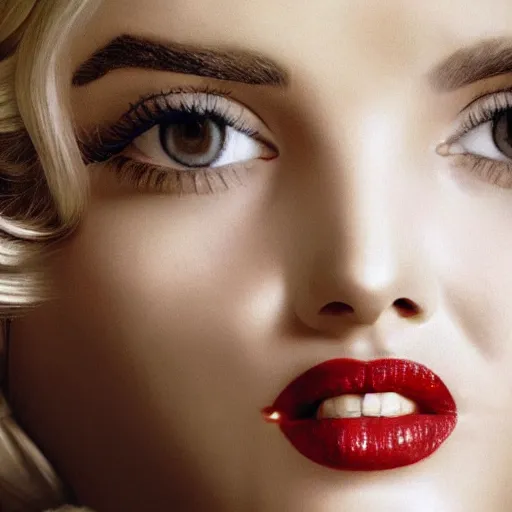 Image similar to Marylin Monroe as Ana de Armas, Highly realistic, 4k