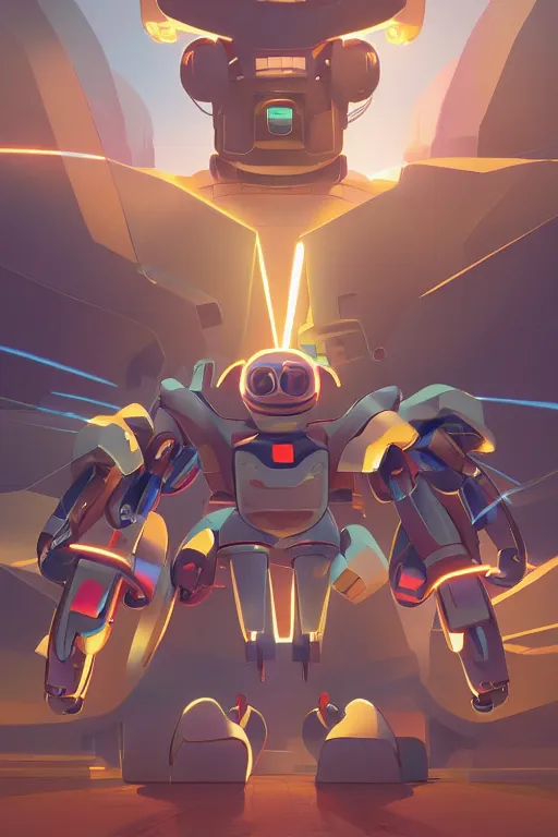 Image similar to metabots medabots medarotto medarot robot minimalist comics, behance hd by jesper ejsing, by rhads, makoto shinkai and lois van baarle, ilya kuvshinov, rossdraws global illumination ray tracing hdr radiating a glowing aura