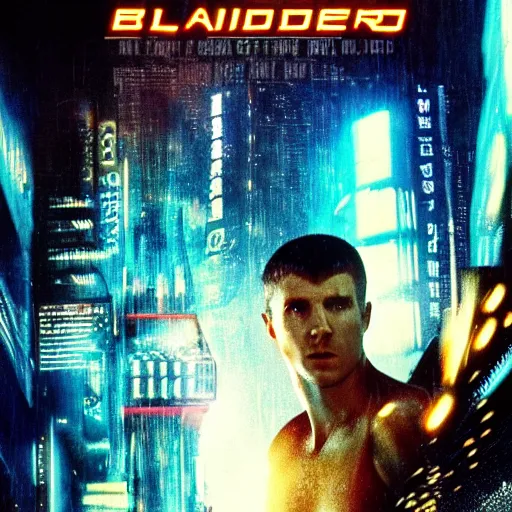 Prompt: manuscript bladerunner movie 4K