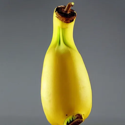 Prompt: A banana shaped like a bong