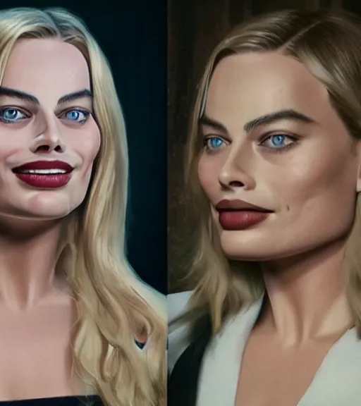 Image similar to the face of margot robbie made of gross furuncles, realism, sharp