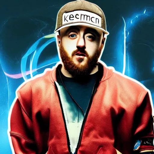 Image similar to mac miller, as a character in tekken