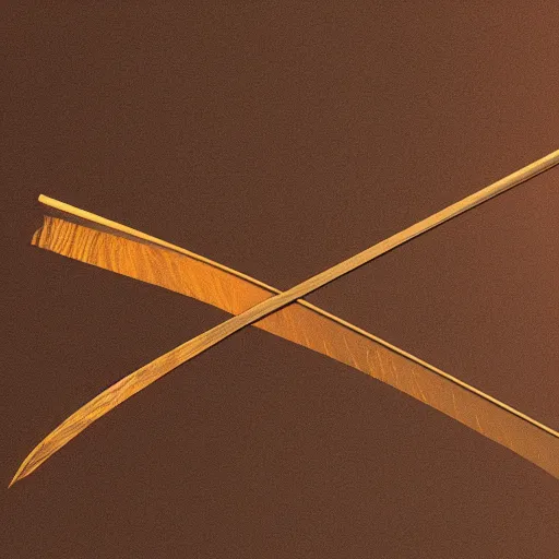 Prompt: longbow made from whispy shadows, digital media, realistic render