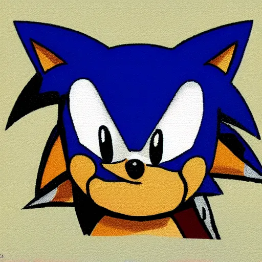 Image similar to pokemon that looks like sonic the hedgehog in pokemon style