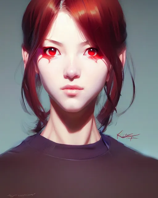 Image similar to portrait Anime Spiderman girl sharp fine-face, pretty face, realistic shaded Perfect face, fine details. Anime. hyperrealistic shaded lighting by Ilya Kuvshinov krenz cushart katsuhiro otomo ghost-in-the-shell Jeremy Lipkin and Giuseppe Dangelico Pino and Michael Garmash and Rob Rey