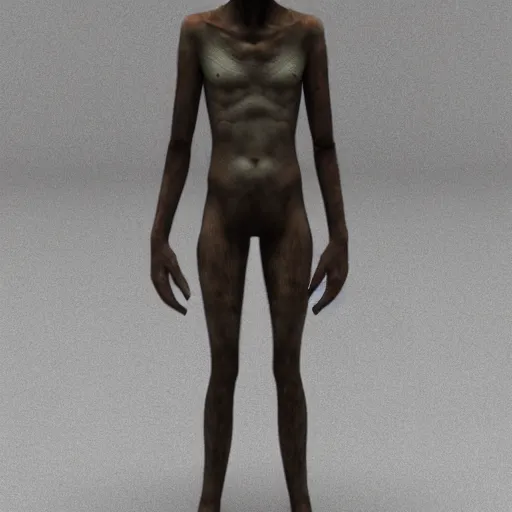 Image similar to SCP character model, scary, creepy, ominous, horror, fairies, fairy, 3D character model, 8k